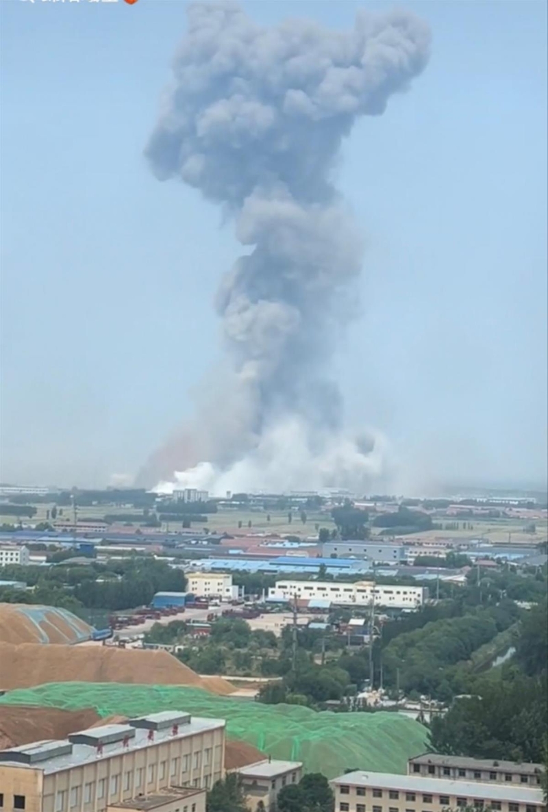 山东高密爆炸